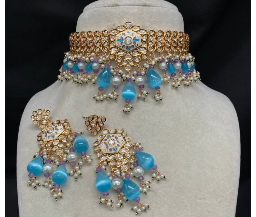 Turquoise Anisha Choker