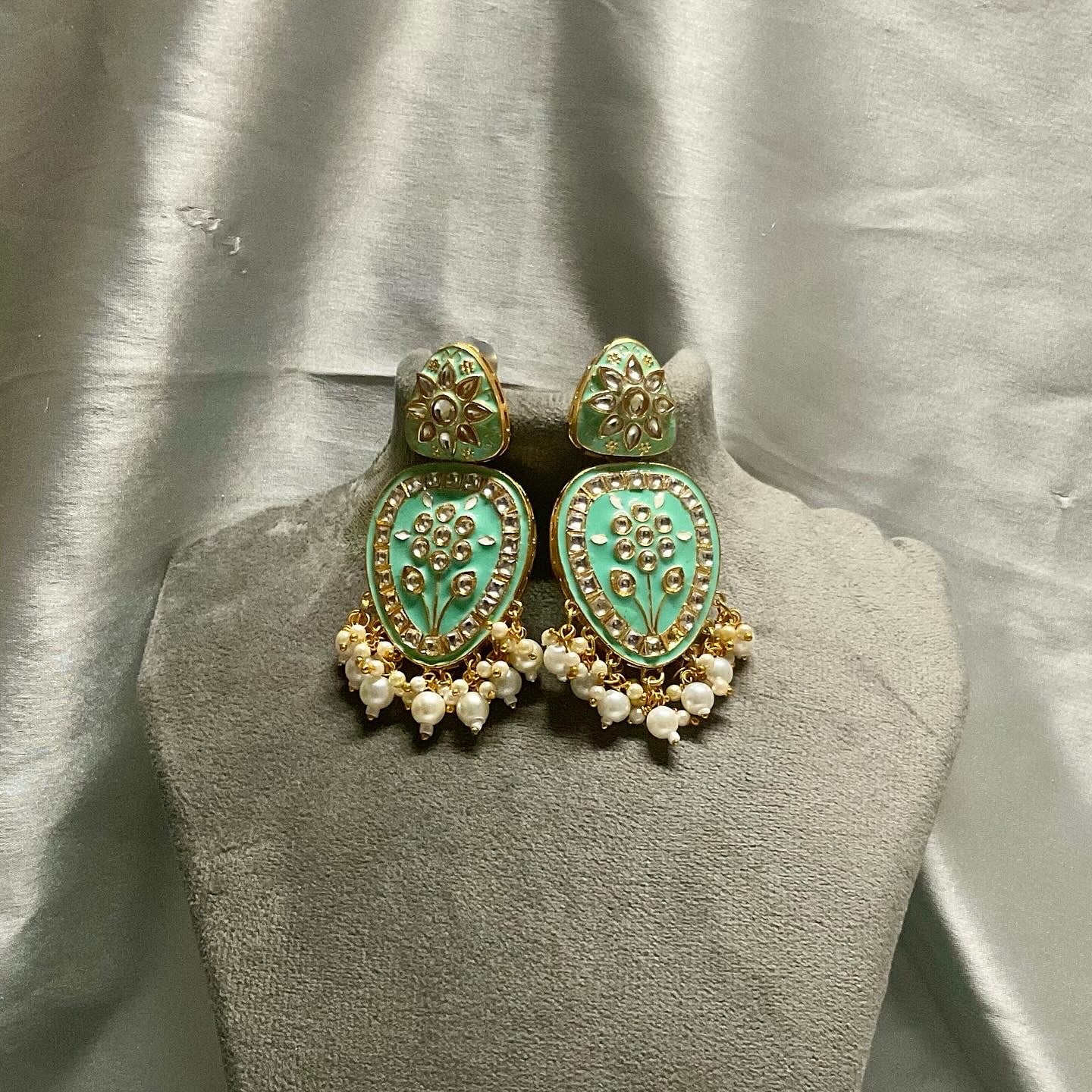 Aqua Dalisha earrings