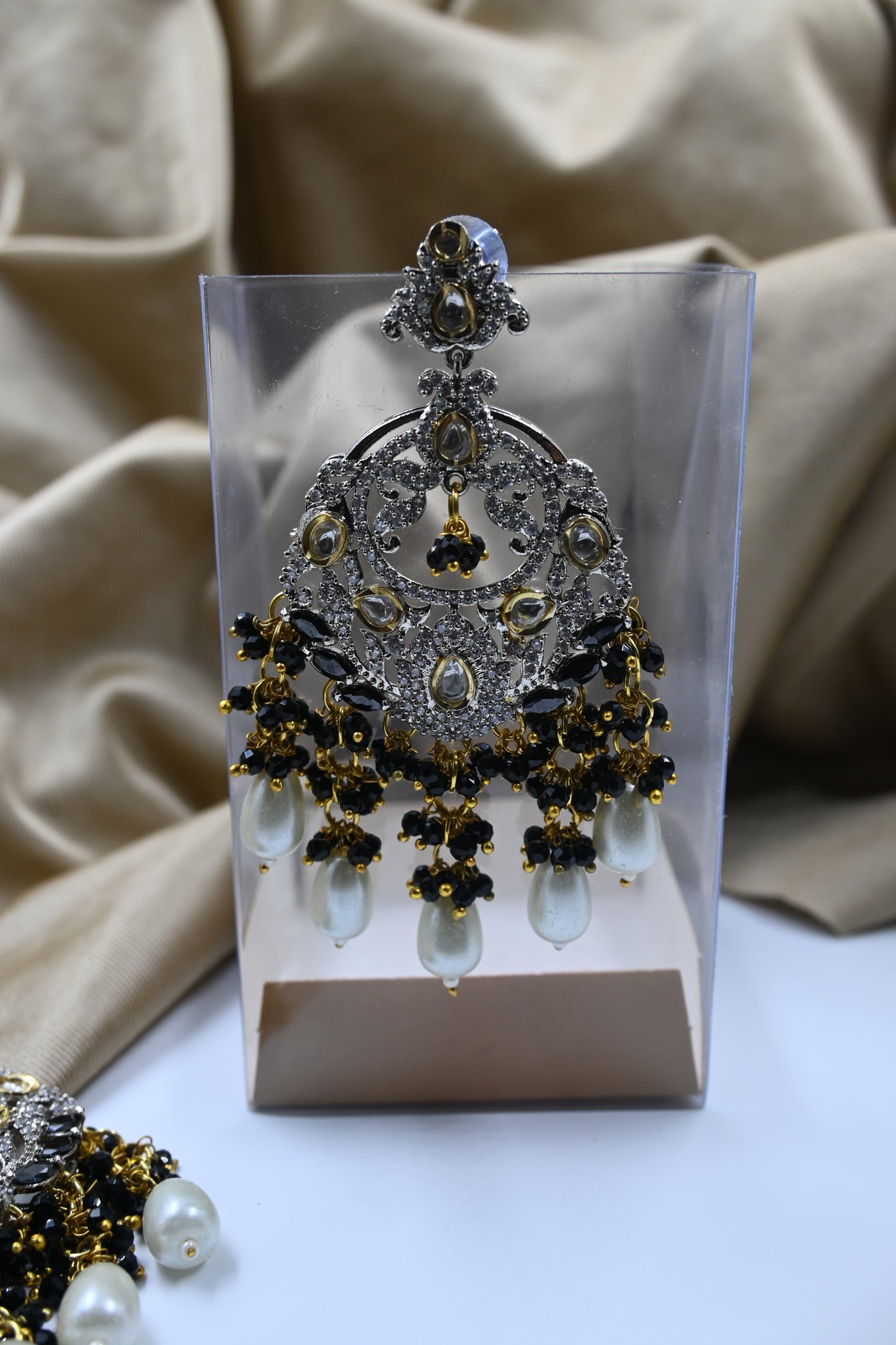 Black Eva Earring