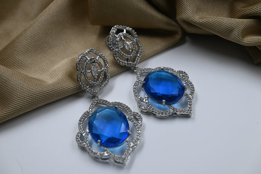 Blue Jasmine Earring