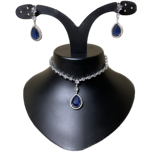 Blue Bindu Necklace