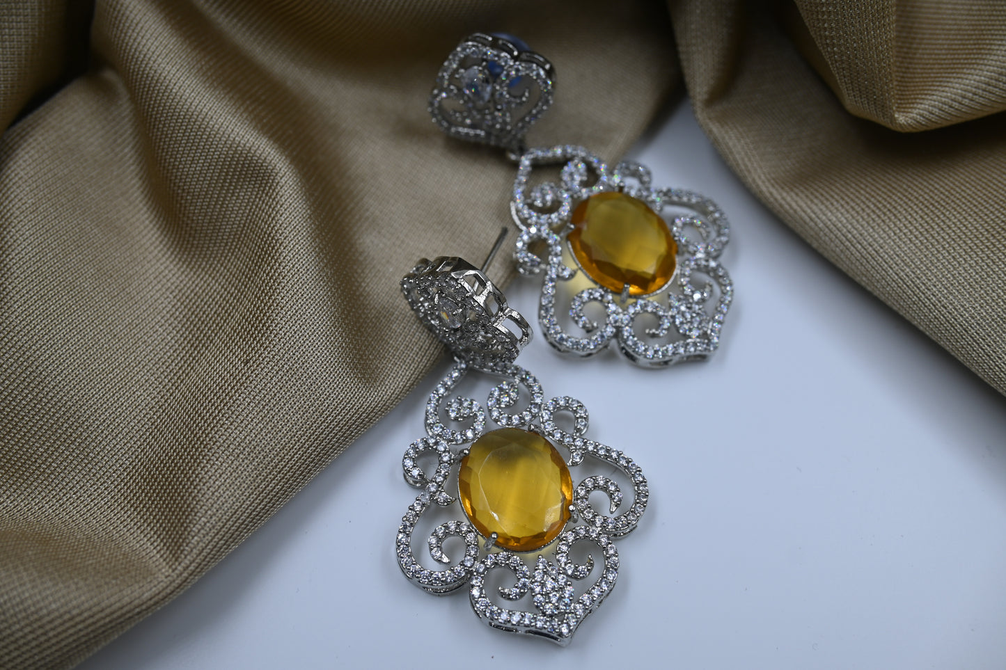 Mustard Tiya Earring