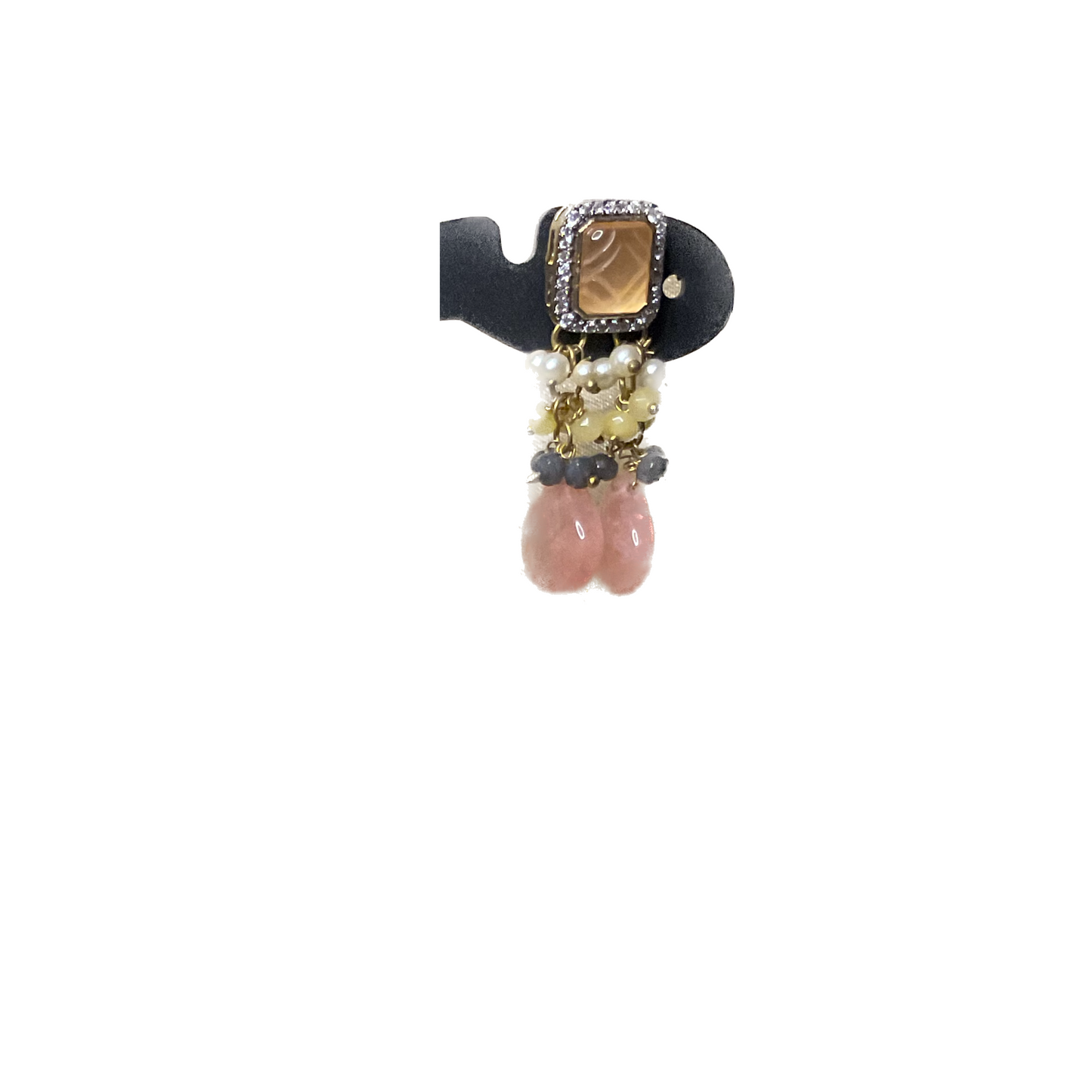 Peach Netra Polkhi Choker