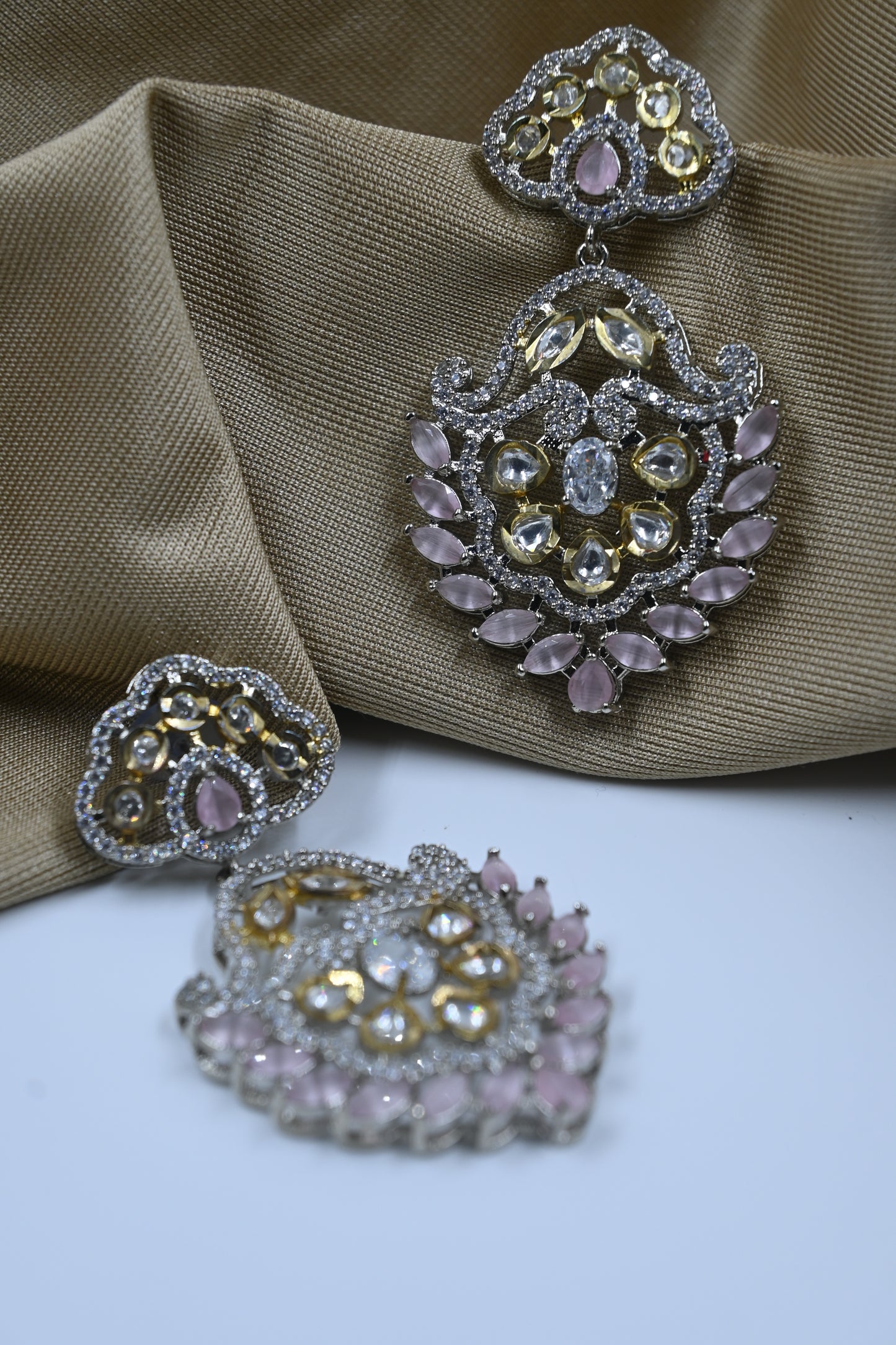 Blush Inez AD Kundan Earring