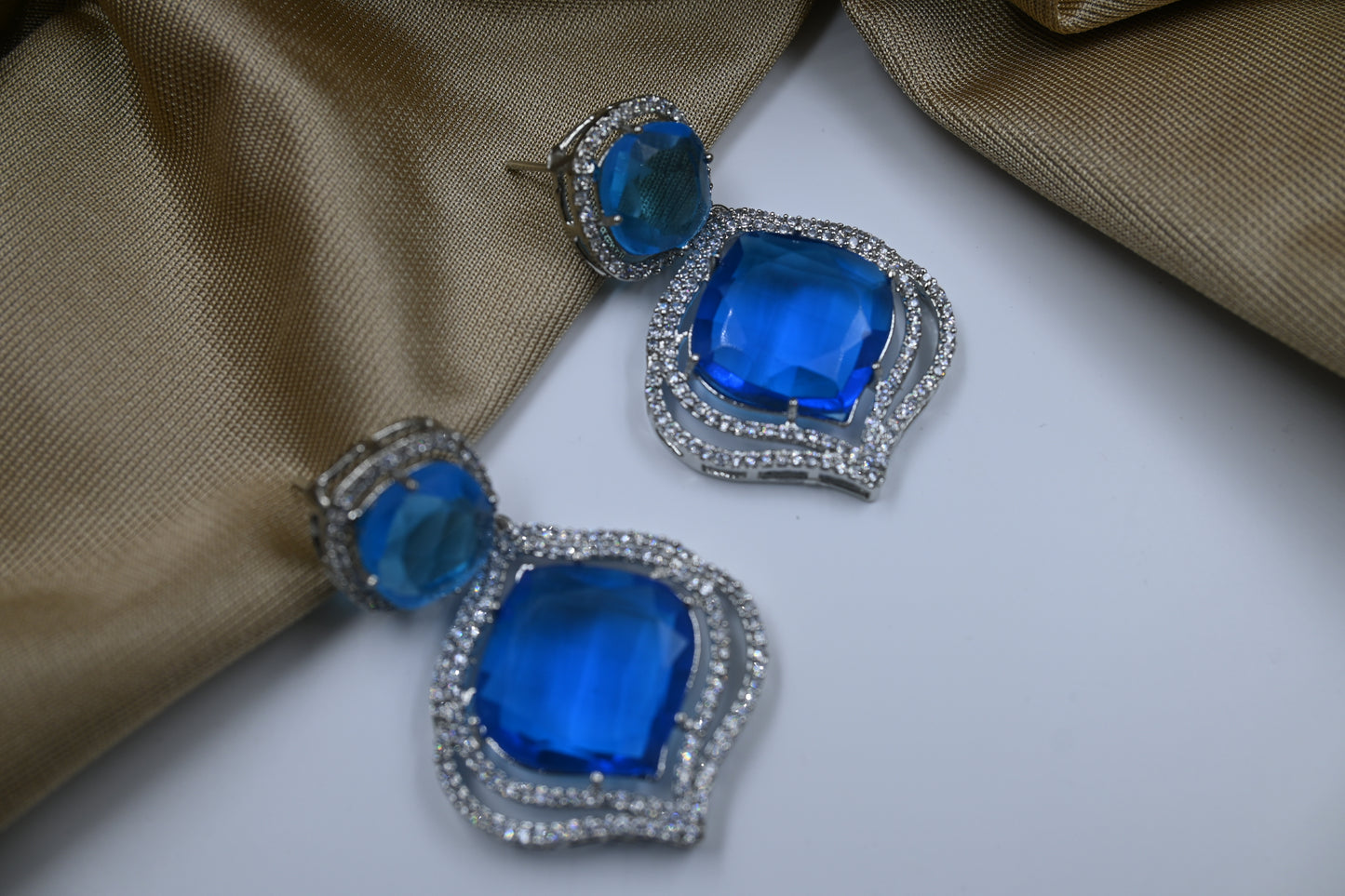 Blue Xenia Earring