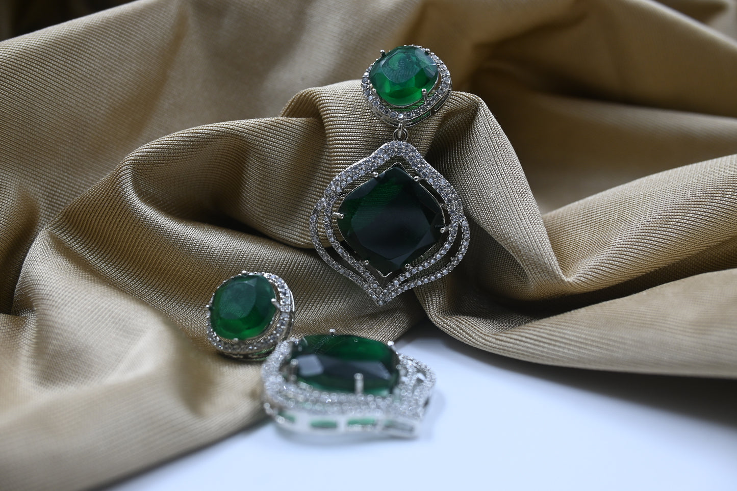 Green Xenia Earring