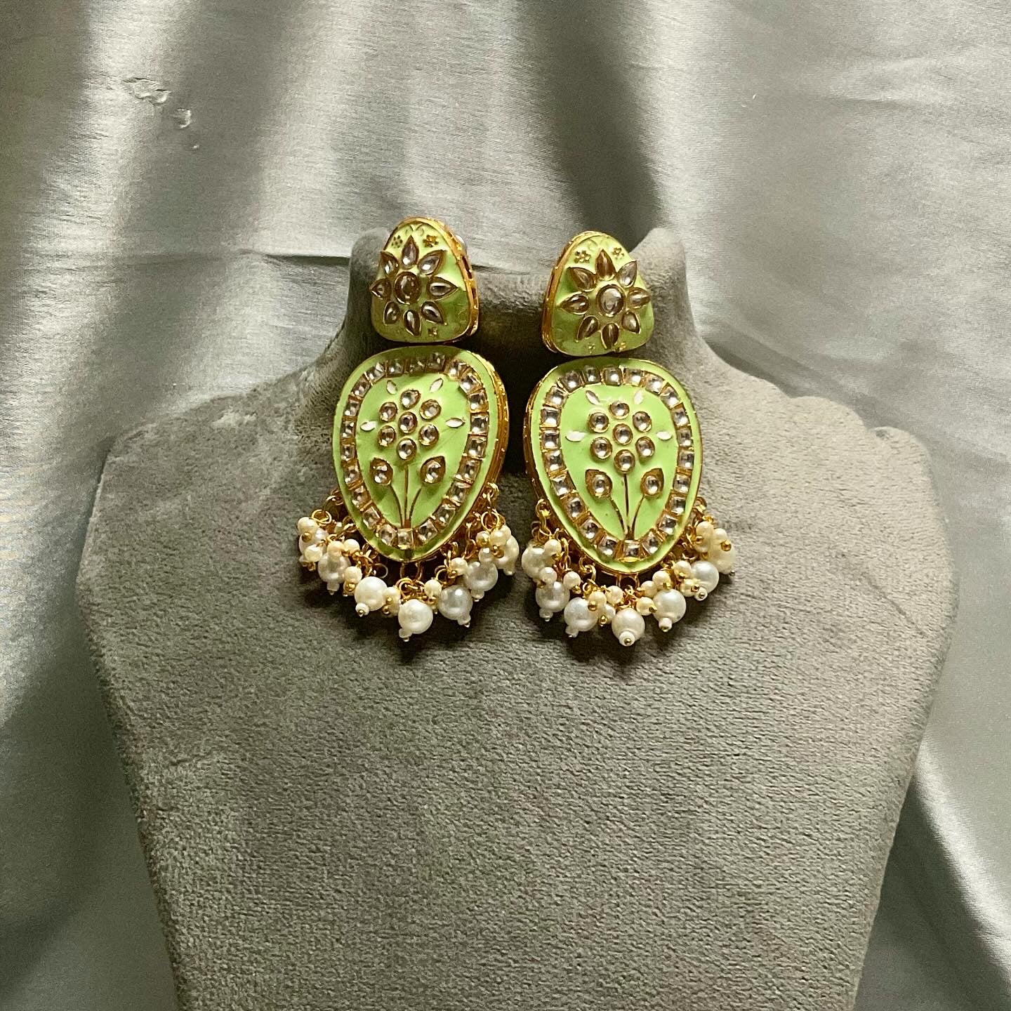 Mint Dalisha earrings