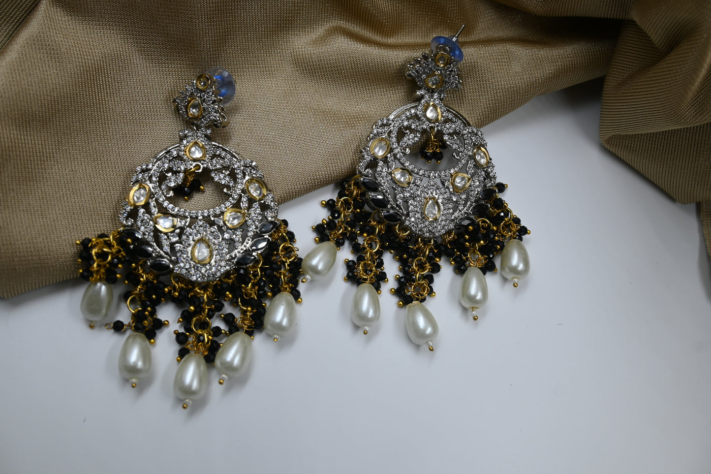 Black Eva Earring