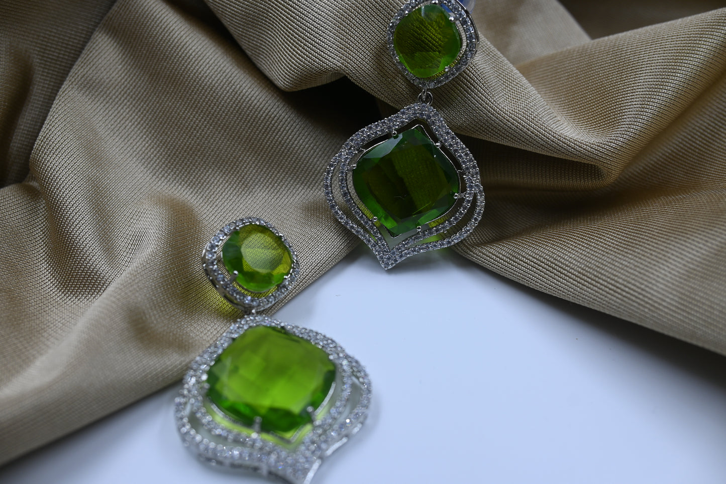 Lime Green Xenia Earring