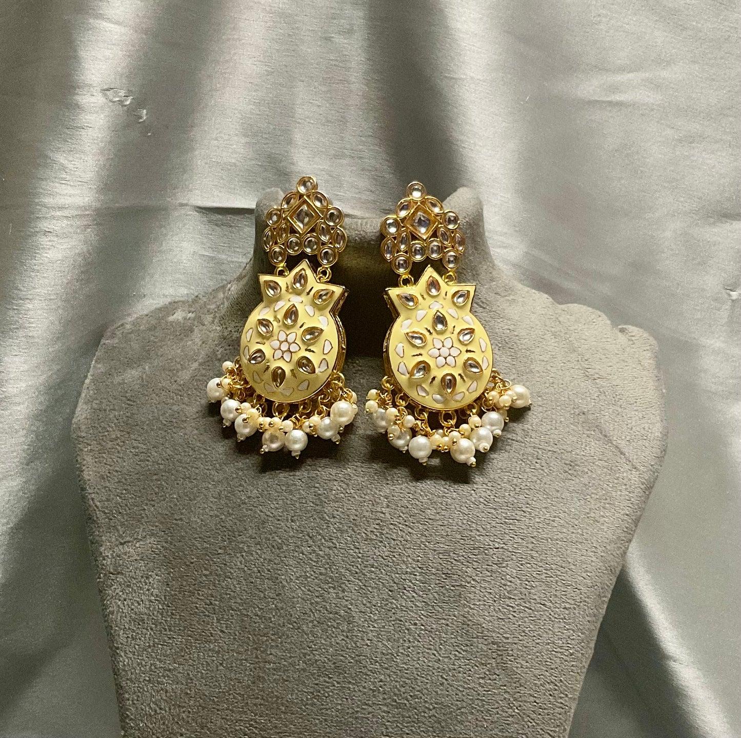 Lemon Yellow Ekisha earrings