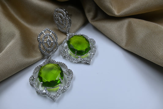 Lime Green Jasmine Earring