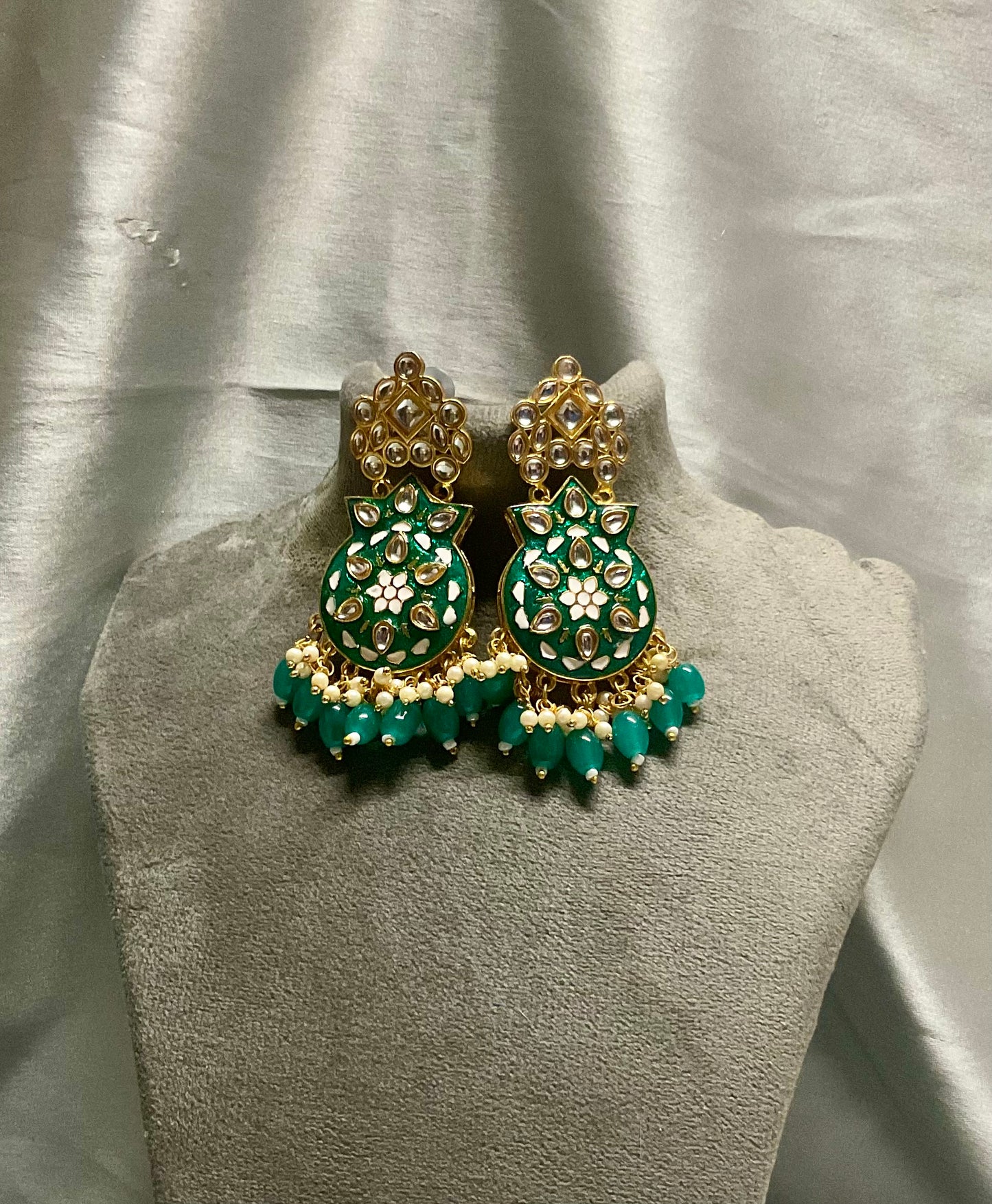 Green Ekisha earrings