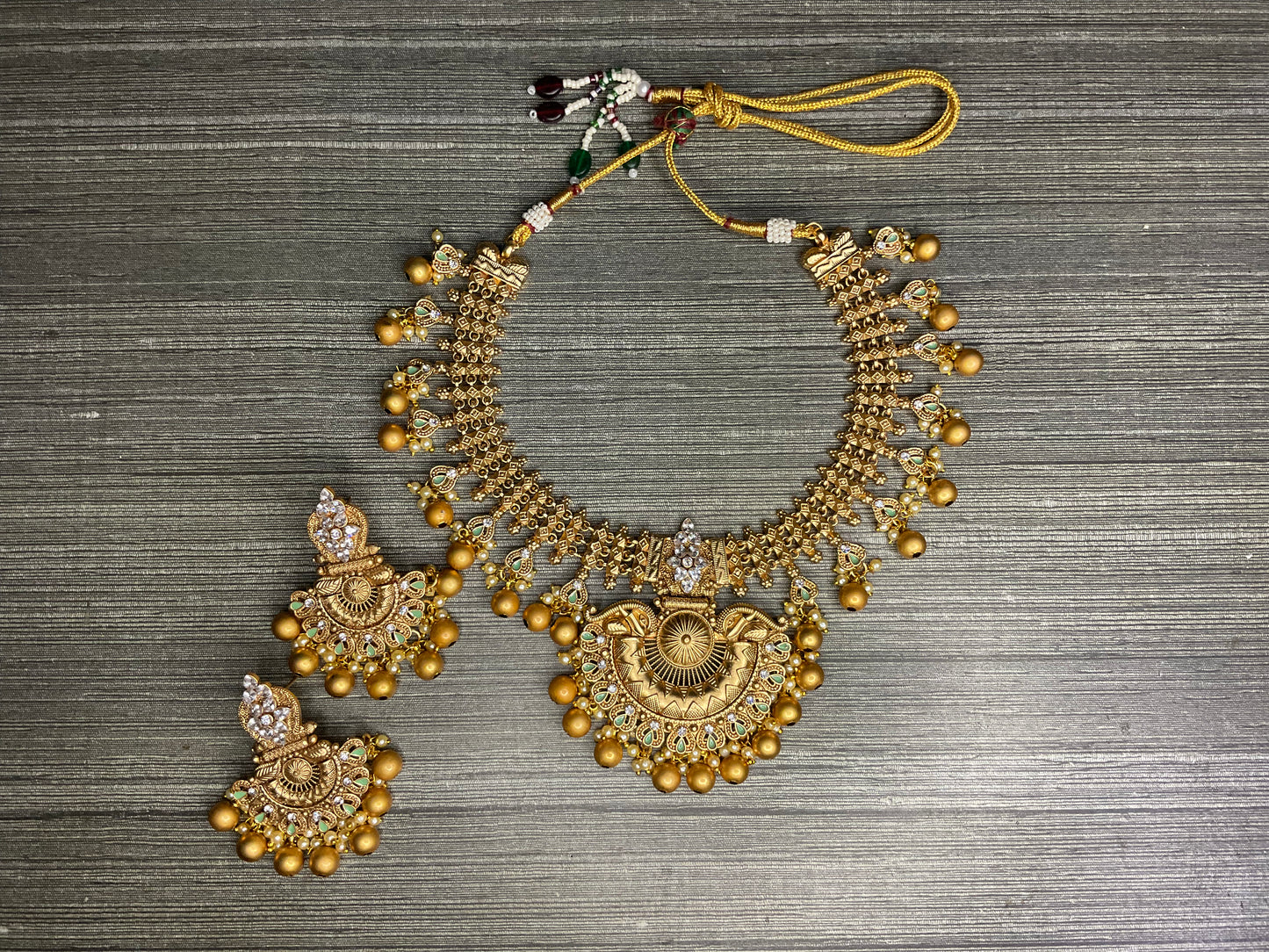 Gold Revati Necklace Set