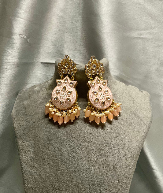 Peach Ekisha earrings