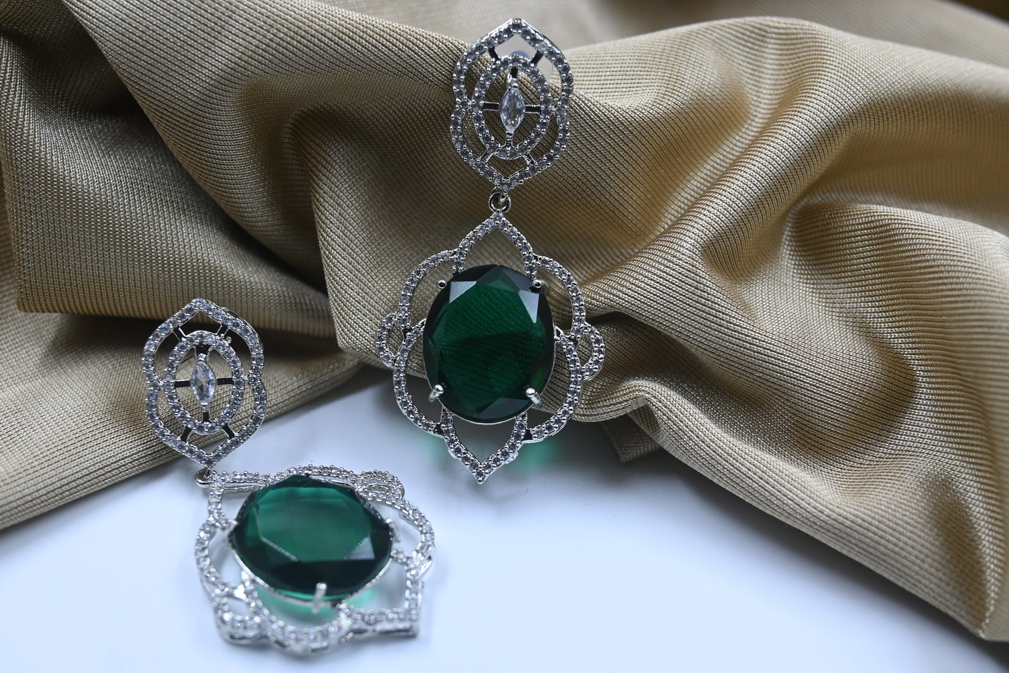 Green Jasmine Earring