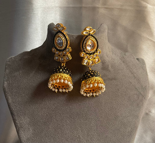 Black Naveli Jhumka