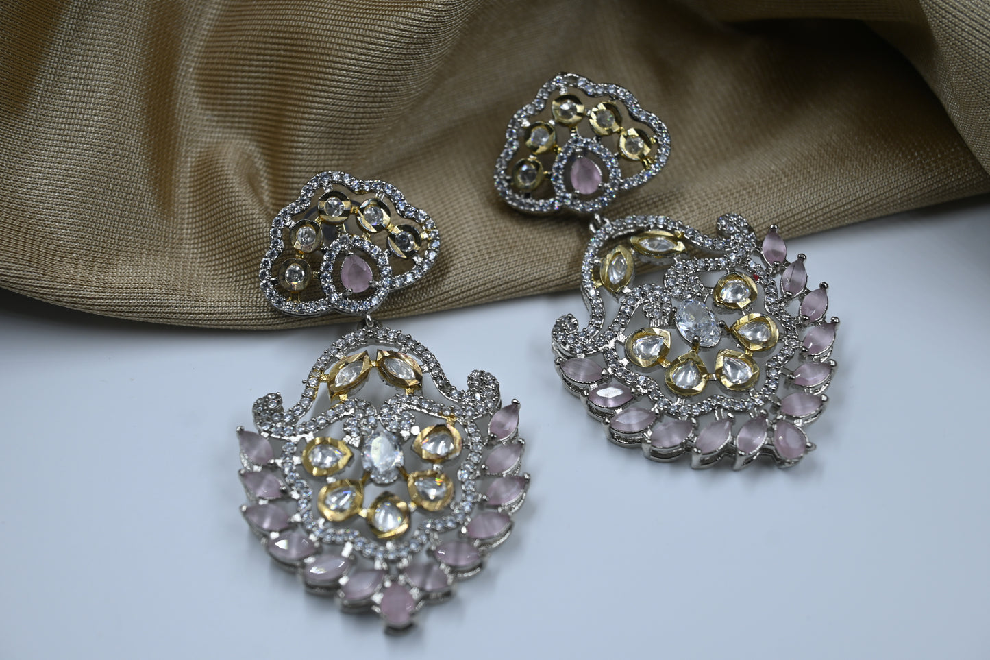 Blush Inez AD Kundan Earring