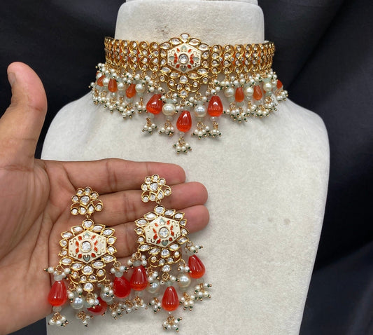 Tangerine Anisha Choker