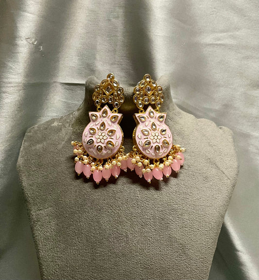 Baby Pink Ekisha earrings