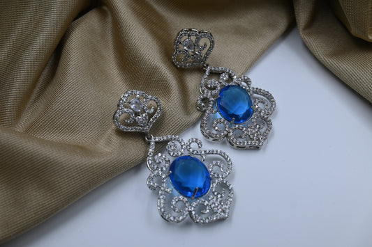 Blue Tiya Earring