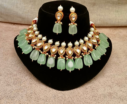 Mint Alia Necklace Set