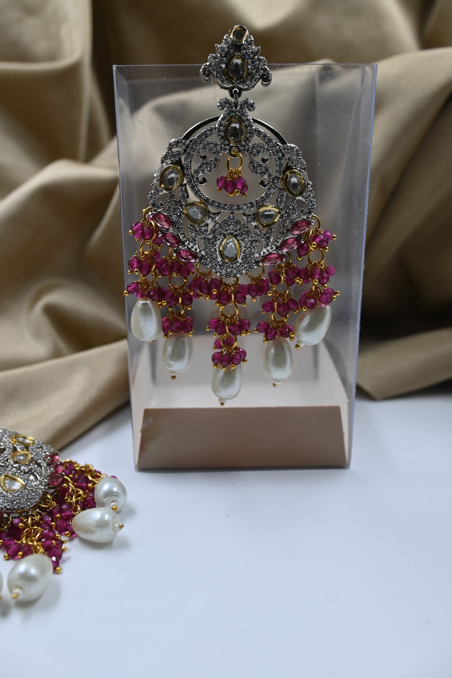 Magenta Eva Earring