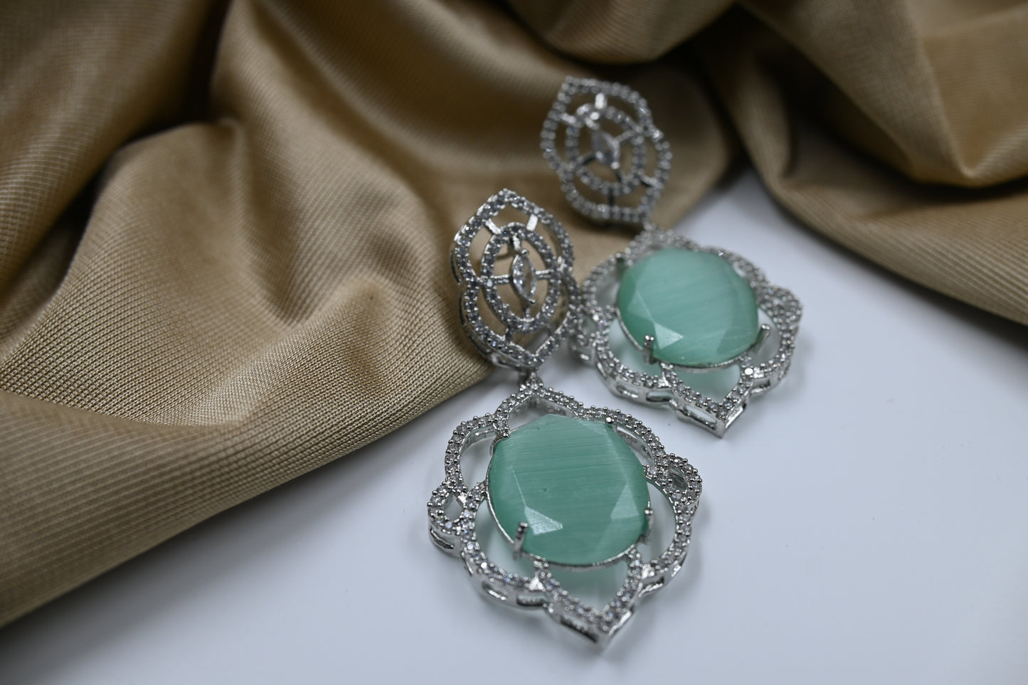 Aqua Jasmine Earring